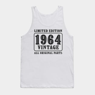 All original parts vintage 1964 limited edition birthday Tank Top